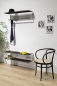 Preview: Thonet 209 Bugholz Stuhl in Schwarz Garderobe