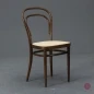 Preview: Thonet 214 Nussbaum Braun Bugholzstuhl mit neuem Geflecht gebraucht Preview: Thonet 214 Nussbaum Braun Bugholzstuhl mit neuem Geflecht gebraucht