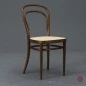 Preview: Thonet 214 Nussbaum Braun Bugholzstuhl mit neuem Geflecht gebraucht Preview: Thonet 214 Nussbaum Braun Bugholzstuhl mit neuem Geflecht gebraucht