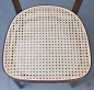 Preview: Thonet 214 Kaffeehaus Stuhl in Braun mit neuem Geflecht