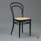 Preview: Thonet 214 in Schwarz mit schöner Patina