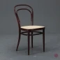 Preview: Thonet 214 Mahagoni Braun Bugholzstuhl mit neuem Geflecht gebraucht Preview: Thonet 214 Mahagoni Braun Bugholzstuhl mit neuem Geflecht gebraucht
