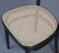 Preview: Thonet 214 Bugholz Stuhl Schwarz mit Wiener Geflecht gebraucht