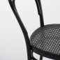 Preview: Thonet 214 Dark melange schwraz Detailbild