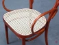 Preview: Thonet 214 F Bugholzstuhl Mahagoni mit Geflecht gebraucht