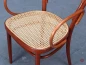 Preview: Thonet 214 F Mahagoni Braun Bugholzstuhl mit Geflecht gebraucht Preview: Thonet 214 F Mahagoni Braun Bugholzstuhl mit Geflecht gebraucht