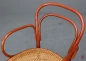 Preview: Thonet 214 F Mahagoni Braun Bugholzstuhl mit Geflecht gebraucht Preview: Thonet 214 F Mahagoni Braun Bugholzstuhl mit Geflecht gebraucht