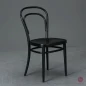 Preview: Thonet 214 M Schwarz Bugholzstuhl mit Muldensitz gebraucht Preview: Thonet 214 M Schwarz Bugholzstuhl mit Muldensitz gebraucht