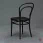 Preview: Thonet 214 M Schwarz Bugholzstuhl mit Muldensitz gebraucht Preview: Thonet 214 M Schwarz Bugholzstuhl mit Muldensitz gebraucht