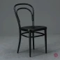 Preview: Thonet 214 M Schwarz Bugholzstuhl mit Muldensitz gebraucht Preview: Thonet 214 M Schwarz Bugholzstuhl mit Muldensitz gebraucht