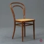 Preview: Thonet 214 Nussbaum Braun Bugholzstuhl mit Geflecht gebraucht Preview: Thonet 214 Nussbaum Braun Bugholzstuhl mit Geflecht gebraucht
