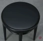 Preview: Thonet 214 PH Bugholz Hocker mit neuem schwarzem Leder gebraucht Preview: Thonet 214 PH Bugholz Hocker mit neuem schwarzem Leder gebraucht