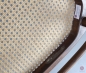 Preview: Thonet 215 R Bugholz Stuhl Nussbaum Braun mit Patina Wiener Geflecht gerbaucht