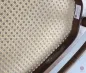 Preview: Thonet 215 R Bugholz Stuhl Nussbaum Braun mit Patina Wiener Geflecht gerbaucht