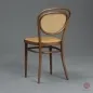 Preview: Thonet 215 R Bugholz Stuhl Nussbaum Braun mit Patina Wiener Geflecht gerbaucht