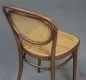 Preview: Thonet 215 R Bugholz Stuhl Nussbaum Braun mit Patina Wiener Geflecht gerbaucht