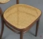 Preview: Thonet 215 R Bugholz Stuhl Nussbaum Braun mit Patina Wiener Geflecht gerbaucht
