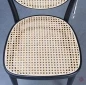 Preview: Thonet 215 R Bugholz Stuhl in Schwarz mit Wiener Geflecht Preview: Thonet 215 R Bugholz Stuhl in Schwarz mit Wiener Geflecht