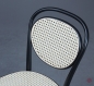 Preview: Thonet 215 R Bugholzstuhl Schwarz mit Wiener Geflecht + Stützgewebe gebraucht