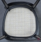 Preview: Thonet 215 R Bugholzstuhl Schwarz mit Wiener Geflecht + Stützgewebe gebraucht