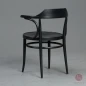 Preview: Thonet 233 M Bugholz Stuhl in Schwarz gebraucht