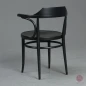 Preview: Thonet 233 M Bugholz Stuhl in Schwarz gebraucht