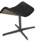 Preview: Thonet 808 Hocker Stoff Schwarz und Graubeige Preview: Thonet 808 Hocker Stoff Schwarz und Graubeige