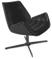 Preview: Thonet 809 Leder Polster Schwarz und Außen Stoff Soul Anthrazit Preview: Thonet 809 Leder Polster Schwarz und Außen Stoff Soul Anthrazit