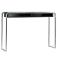 Preview: Thonet B108 Konsolentisch mit 2 Fächern in schwarz Freisteller