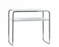 Preview: Thonet B9d Beistelltisch mit Zwischenboden weiß