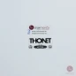 Preview: Thonet B20 b Beistelltisch mit weißer Platte