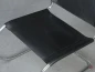 Preview: Thonet MR Lounge Sessel Leder Schwarz Mies van der Rohe gebraucht