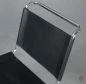 Preview: Thonet MR Lounge Sessel Leder Schwarz Mies van der Rohe gebraucht