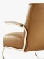 Preview: Thonet S422 NORDIC by Jil Sander in burnt walnut Rückansicht