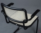 Preview: Thonet S64 V Freischwinger mit schwarzem Gestell und Wiener Geflecht gebraucht