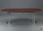 Preview: Thonet S1047 Esstisch in Mahagoni Braun ausziehbar gebraucht