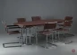 Preview: Thonet S1047 Esstisch in Mahagoni Braun ausziehbar gebraucht