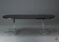 Preview: Thonet S1051 Esstisch in Schwarz 110 - 230 cm ausziehbar gebraucht