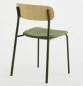 Preview: Thonet S243 PV Rückansicht, Stoff Remix3 933 Grün, Eiche Holz Preview: Thonet S243 PV Rückansicht, Stoff Remix3 933 Grün, Eiche Holz