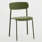 Preview: Thonet S243 PV Stahlrohr Stuhl mit Stoffpolsterung in verschiedenen Farben