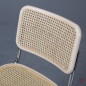 Preview: Thonet S32 Freischwinger Buche aufgehellt mit Wiener Geflecht gebraucht