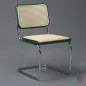 Preview: Thonet S32 Fresichwinger Grün mit erneuertem Wiener Geflecht gebraucht