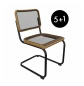 Preview: Thonet S32 N Pure Materials 5+1 Aktion
