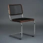 Preview: Thonet S32 N Pure Materials Nussbaum Freischwinger mit Netzgewebe Preview: Thonet S32 N Pure Materials Nussbaum Freischwinger mit Netzgewebe