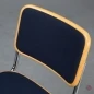 Preview: Thonet S23 P Freischwinger mit Stoff Polster Blau