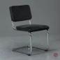 Preview: Thonet S32 PV Freischwinger Alcantara Schwarz gebraucht Preview: Thonet S32 PV Freischwinger Alcantara Schwarz gebraucht