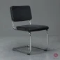 Preview: Thonet S32 PV Freischwinger Alcantara Schwarz gebraucht Preview: Thonet S32 PV Freischwinger Alcantara Schwarz gebraucht