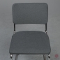 Preview: Thonet S32 PV Freischwinger Anthrazit Stoff Vollpolster gebraucht