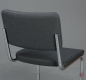 Preview: Thonet S32 PV Freischwinger Anthrazit Stoff Vollpolster gebraucht