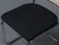 Preview: Thonet S32 SPV Freischwinger Schwarz mit Sitzpolster und Geflecht Rückenlehne gebraucht